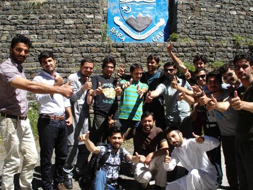 Students of BS 8th Semester (Batch II) at Bara Gali Summer Campus (May 18-20, 2015)
