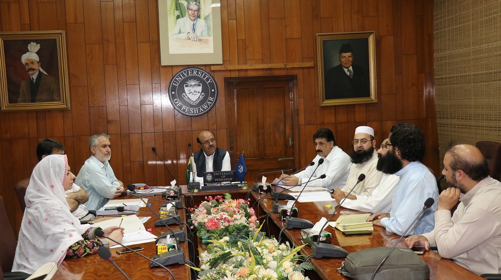 The Worthy Vice chancellor is chairing the meeting of Employees Welfare Board Foundation to review the Azakhel Housing Scheme matters on 30th May, 2019.