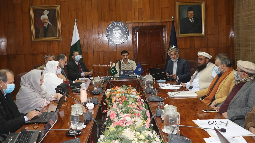 Vice-Chancellor Prof Dr. Muhammad Idrees presides over the 2nd-2022 meeting of the Advanced Studies & Research Board (ASRB).