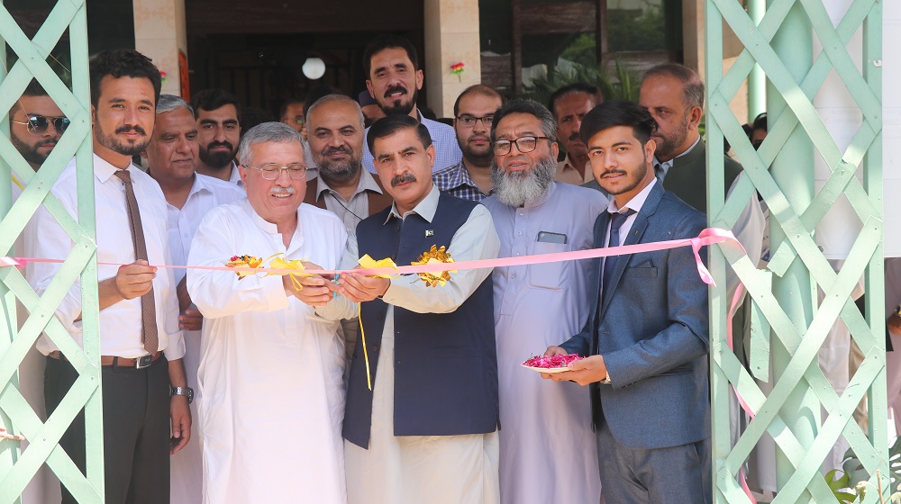 Vice Chancellor Prof Dr Muhammad Idrees inaugurated the 3-Day literature festival at Institute of Education & Research.