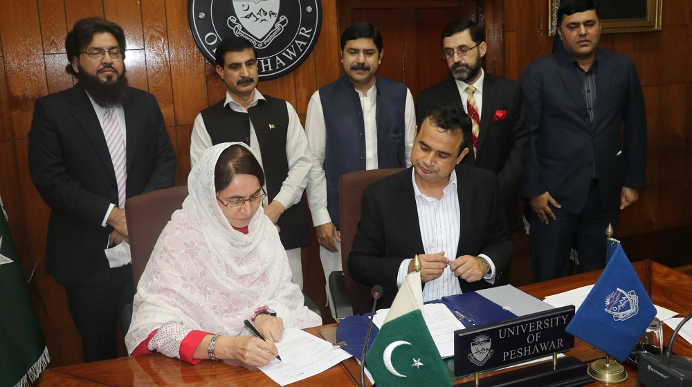 GIZ and the Development Action Cell(DAC), University of Peshawar signed a grant agreement for carrying out a Proposal Development Activity on Khyber Pakhtunkhwa Urban Immovable Property Tax in the presence of worthy Vice Chancellor Prof. Dr Muhammad Idrees and Secretary Excise & Taxation Govt. of KP