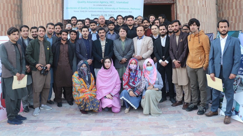 Prof. Dr. Muhammad Idrees, Vice Chancellor, University of Peshawar and Special Assistant to Chief Minister on Information and public relation Barrister Muhammad Ali Saif as Chief Guest attended Two Days Symposium on Climate Change and youth Leadership organized by the Community Services Program, UoP