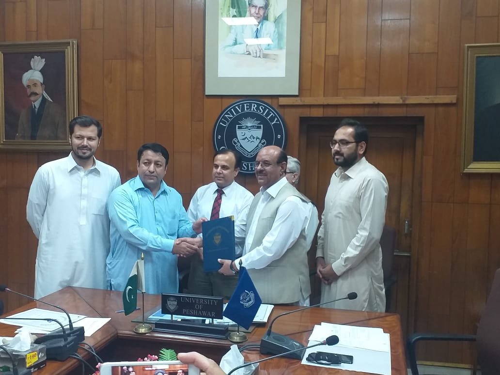 MoU signing ceremony among Cities for Children, Dost Welfare Foundation and CSP, UoP